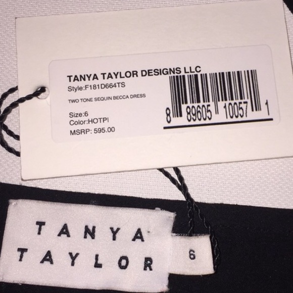 NWT Tanya Taylor sequin Becca dress - Picture 8 of 10
